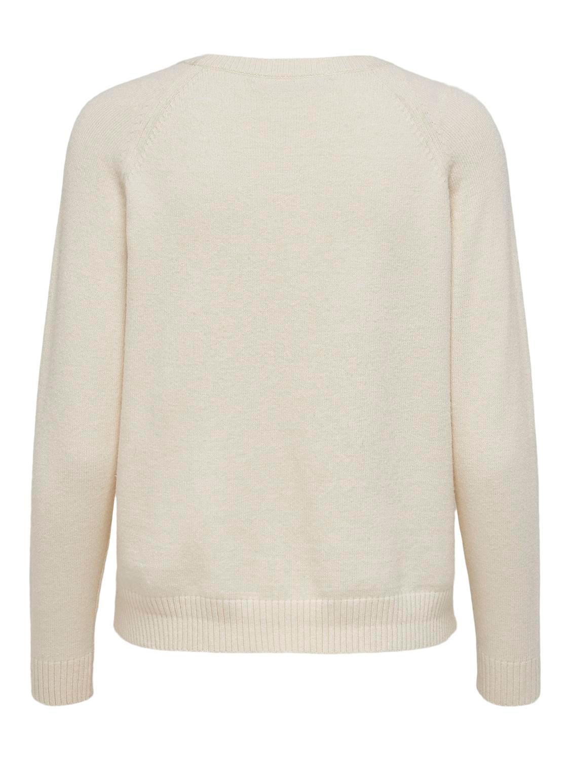 ONLLESLY Strickpullover Whitecap Gray