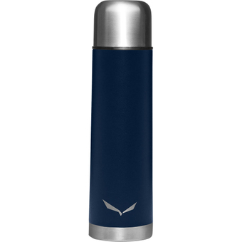 Salewa 1,0 L Rienza Edelstahl Thermosflasche Navy