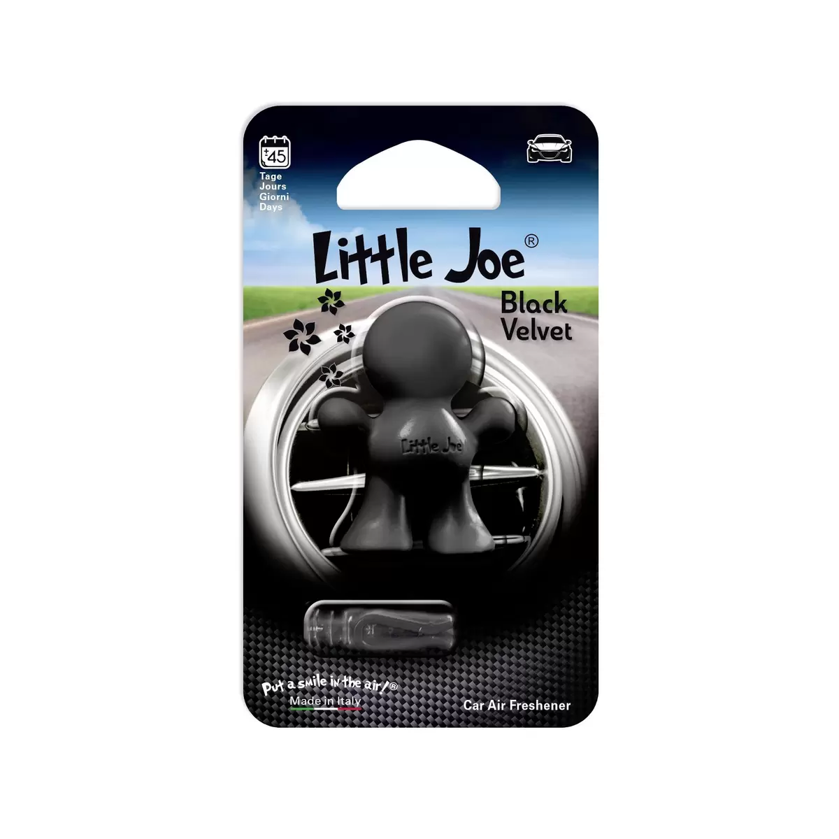Lufterfrischer Little Joe Black Velvet Schwarz