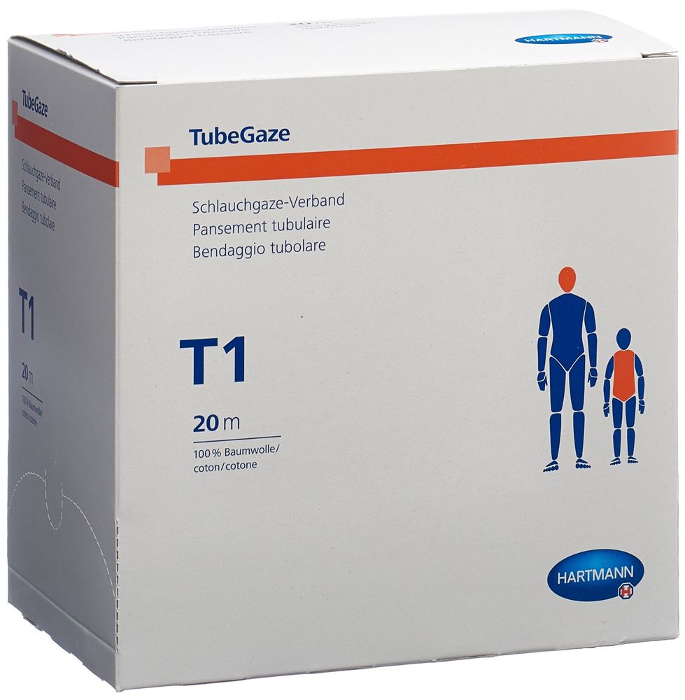 TUBEGAZE Schlauchgaze 20m NrT1 1 Stk