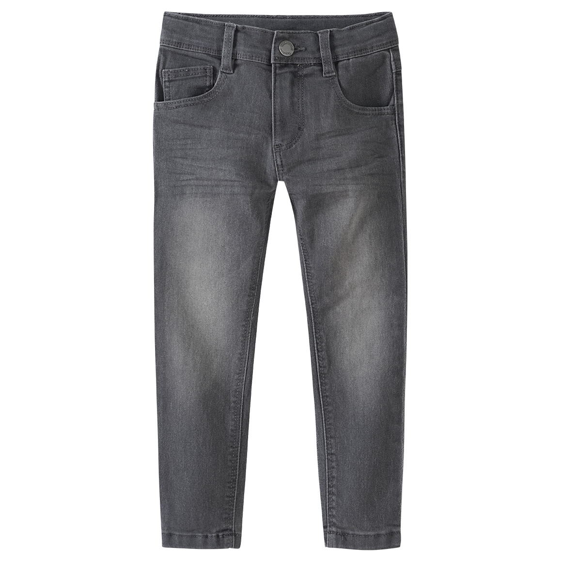 Famy 2 Jungen Skinny-Jeans im 5-Pocket-Style blau / grau