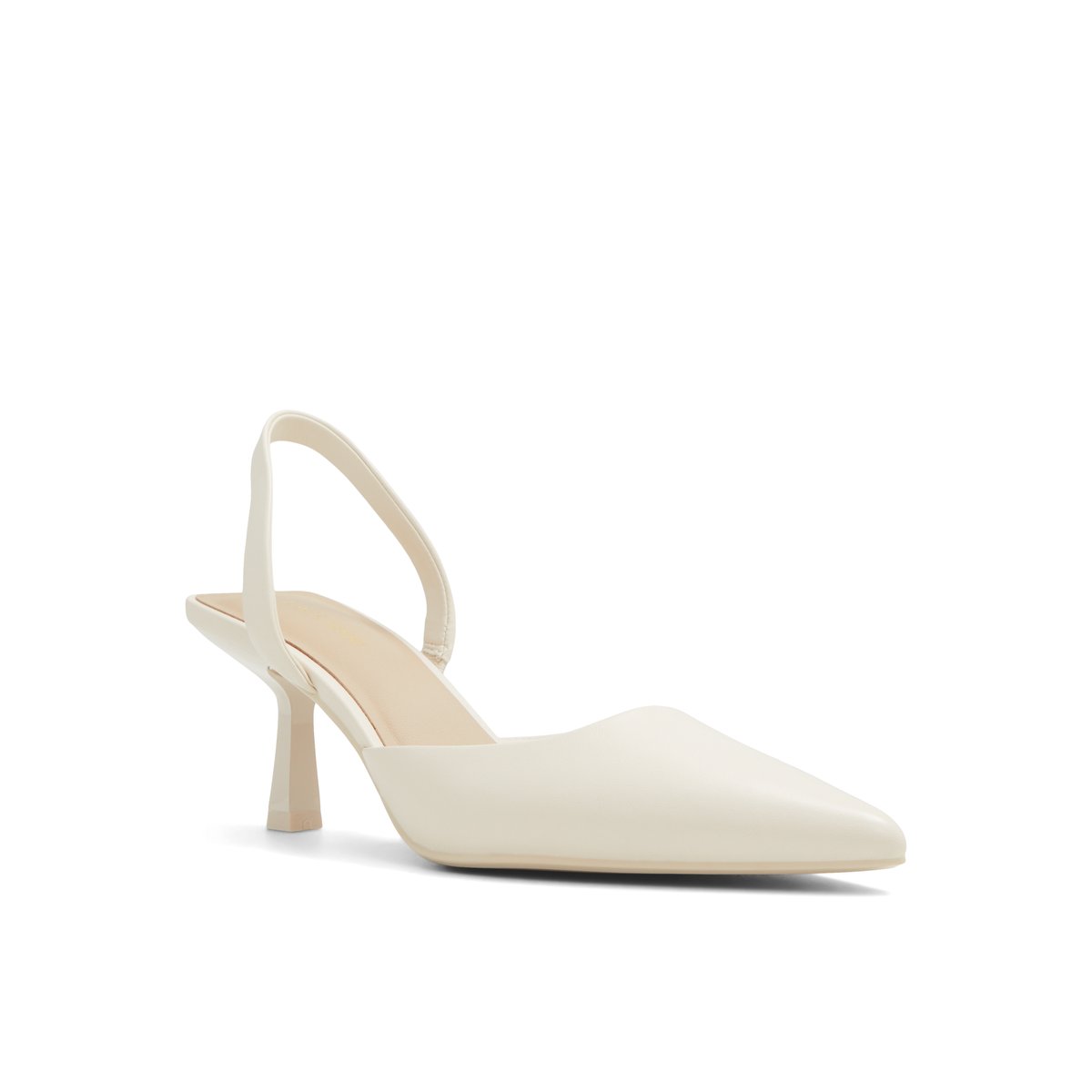 LUCA FERRI-Alshain-Talons à bride arrière - Talon aiguille - Naturel