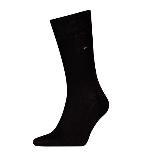 Tommy Hilfiger Premium Wool Strømper, Black, 45-46