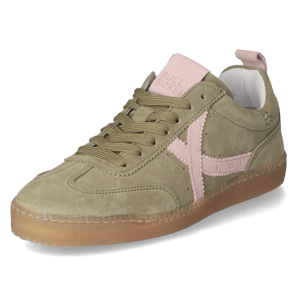 BullboxerLow Sneaker - khaki-light pink