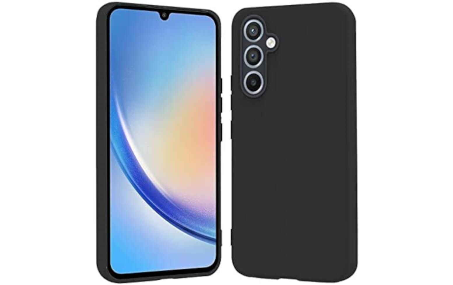 Back Cover Liquid Silicone Case Cupertino Galaxy A34Schutzhülle für das Samsung Galaxy A34