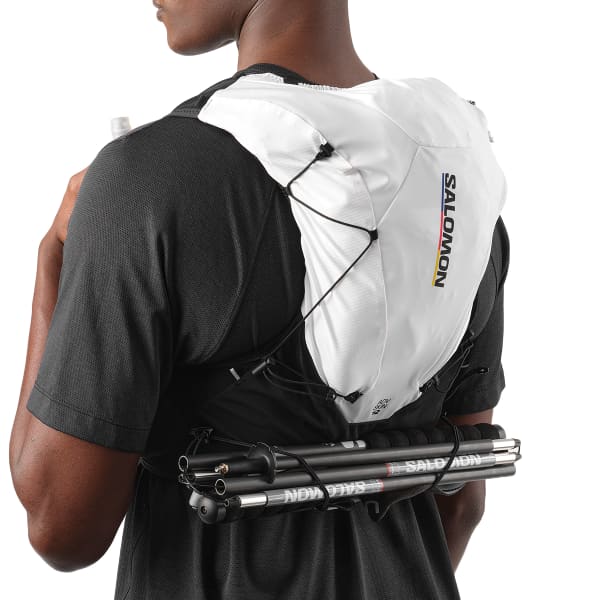 Sac trail SALOMON ADV SKIN 12 RACE FLAG SET BLACK/WHITE