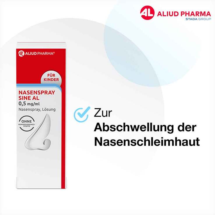 NASENSPRAY SINE AL 0,5 mg/ml, 10 ml