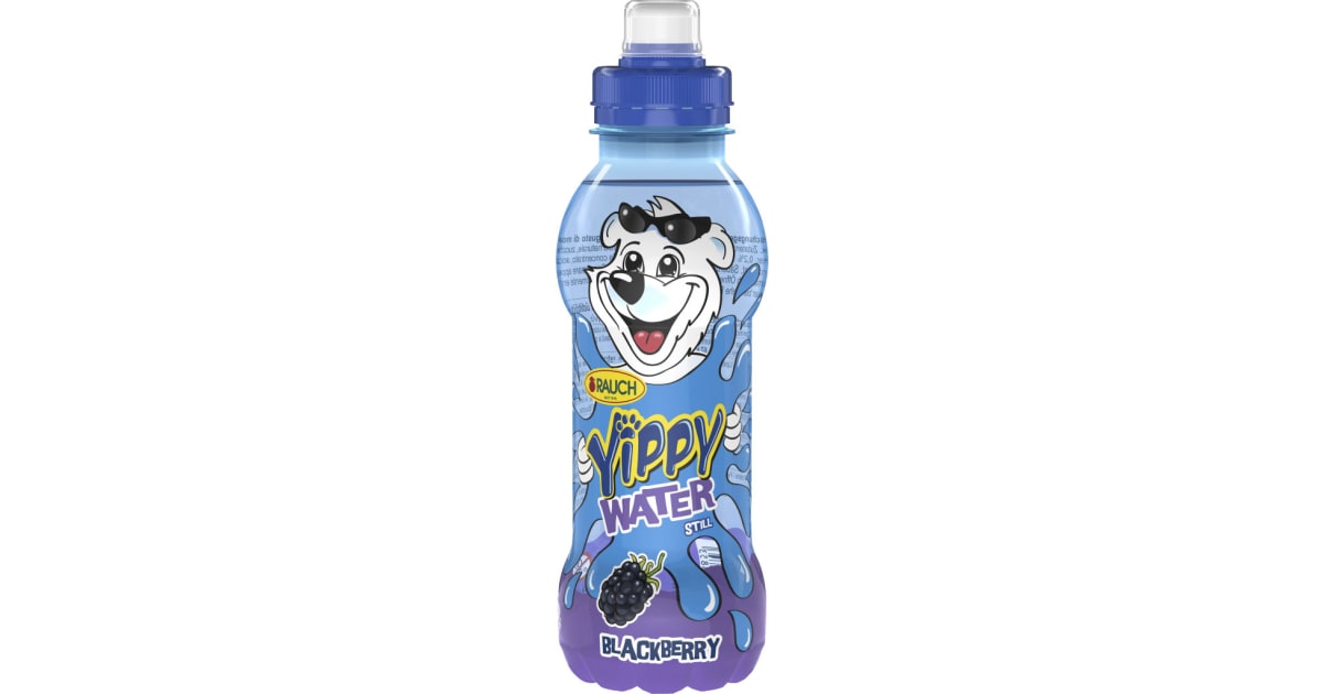 Rauch Yippy Water Blackberry 0,33 Liter