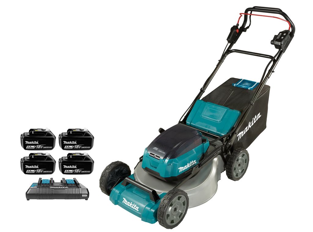 Makita DLM536PT4 LXT 2x18 V accu Grasmaaier 53 cm