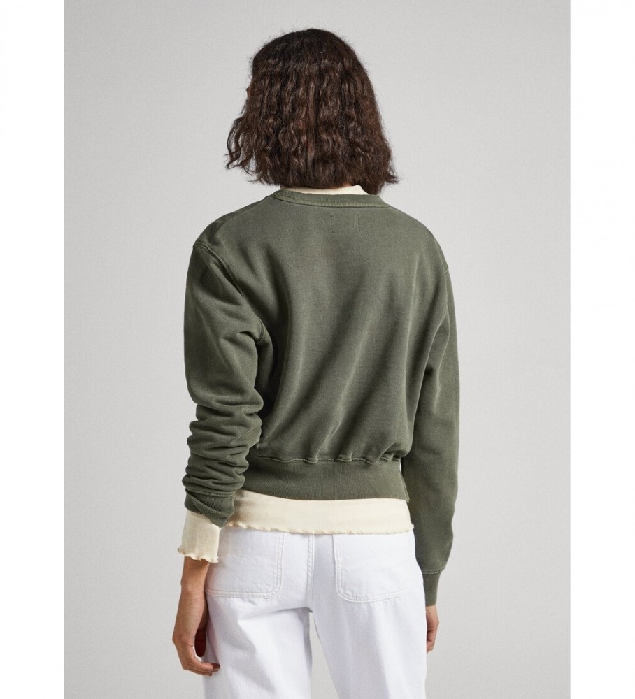 Moletom verde Adriana da Pepe Jeans