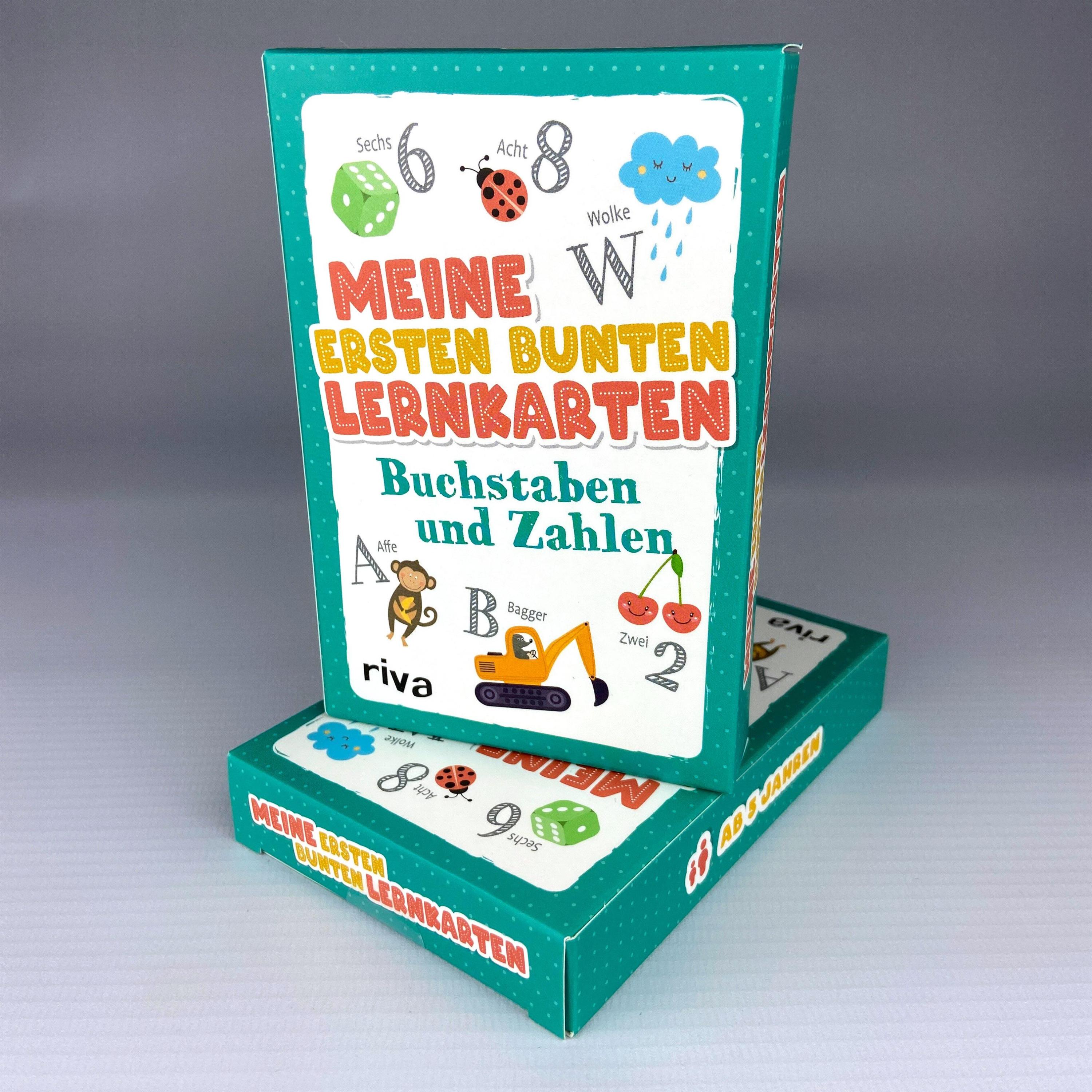 Meine ersten bunten Lernkarten - Buchstaben und Zahlen