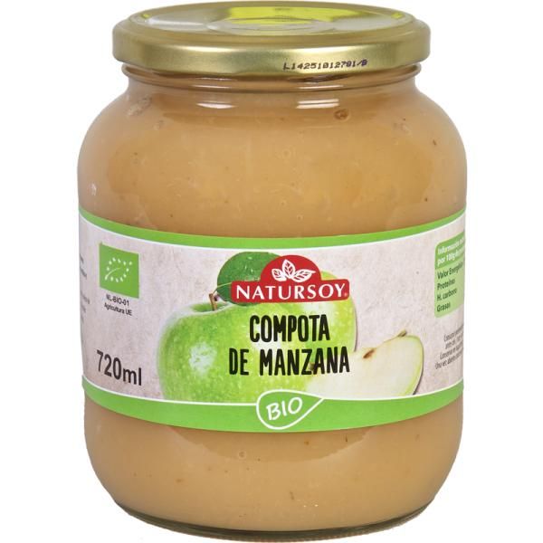 Natursoy Compota de Maçã Bio 700 g