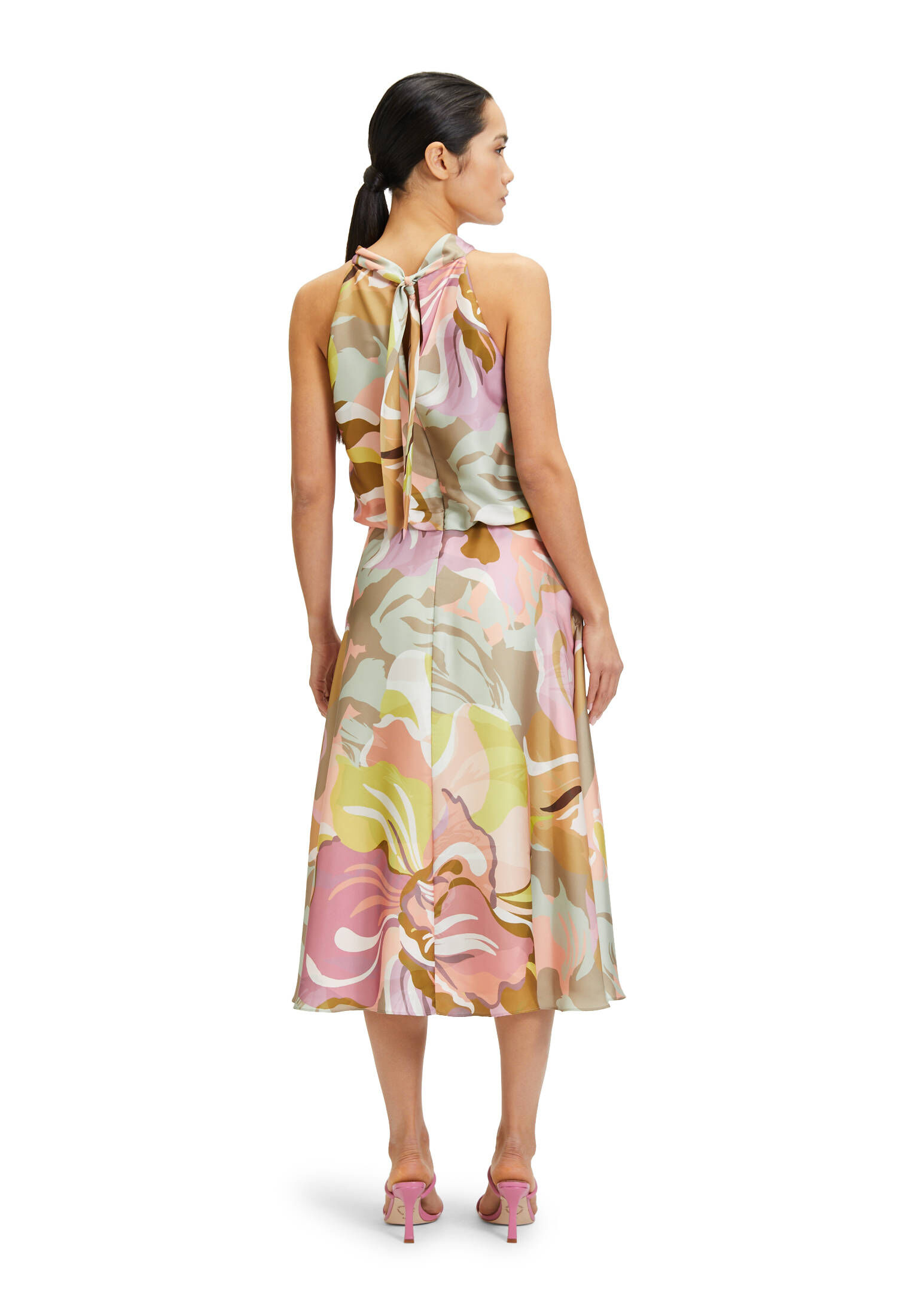 Vera Mont| Damen Cocktailkleid mit Stehkragen