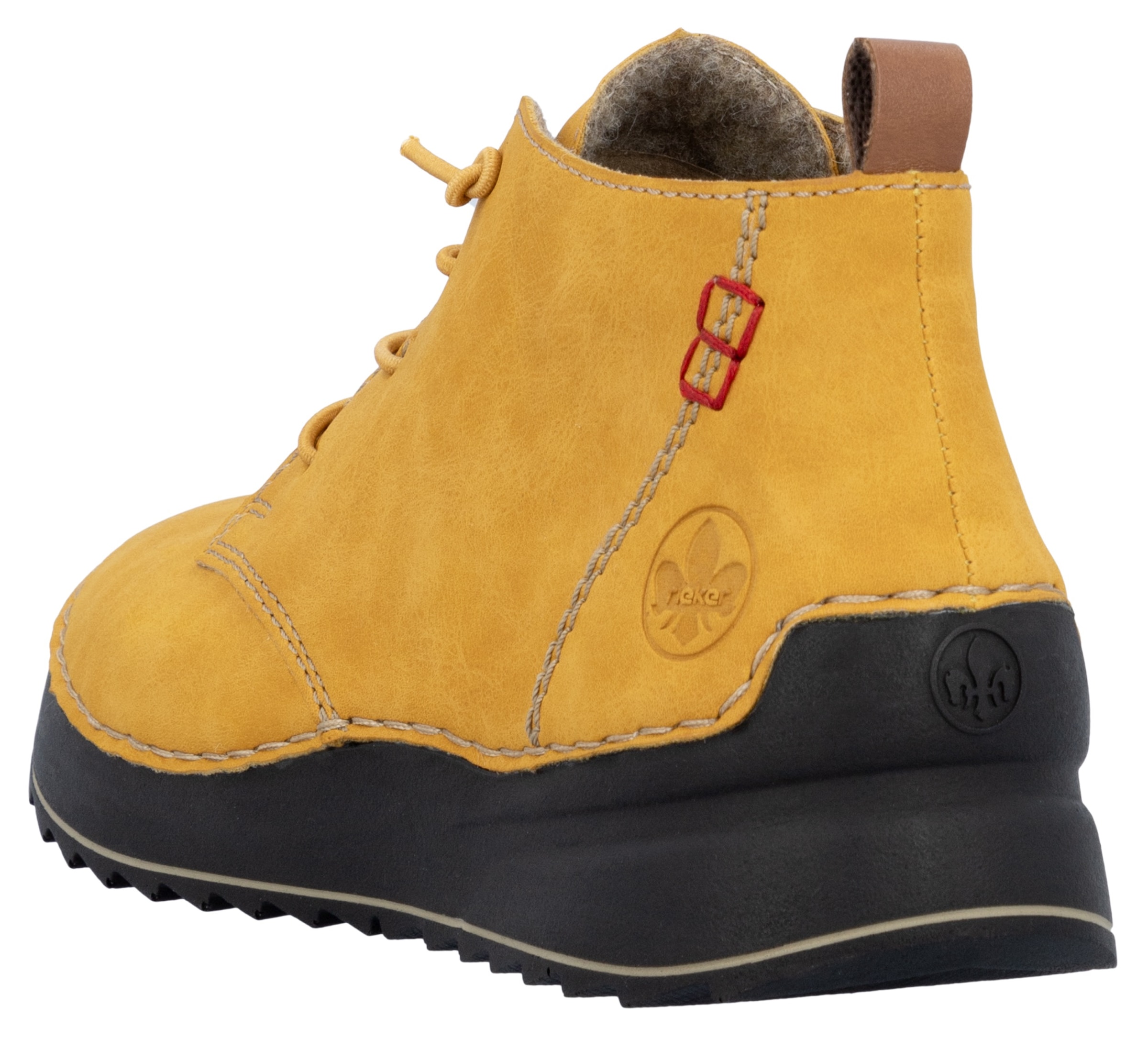 Rieker Schnürboots  in aktueller Trendfarbe