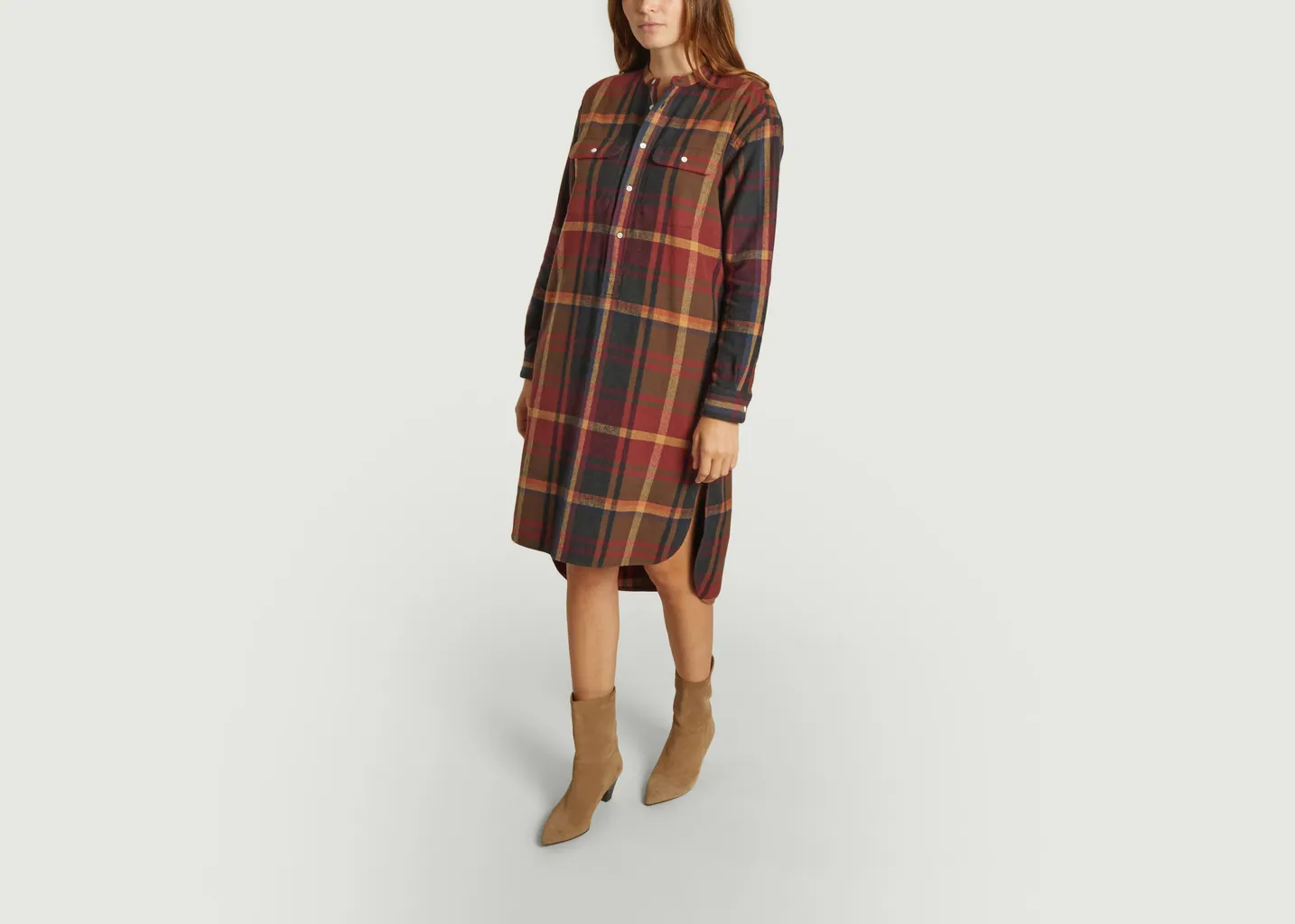 Robe chemise à carreaux Polo Ralph Lauren
