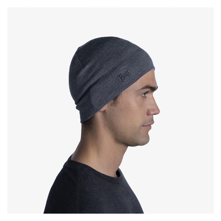 Buff Buff Merino MW Beanie Grå