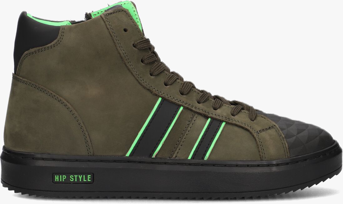 HIP groene hip hoge sneaker h1943