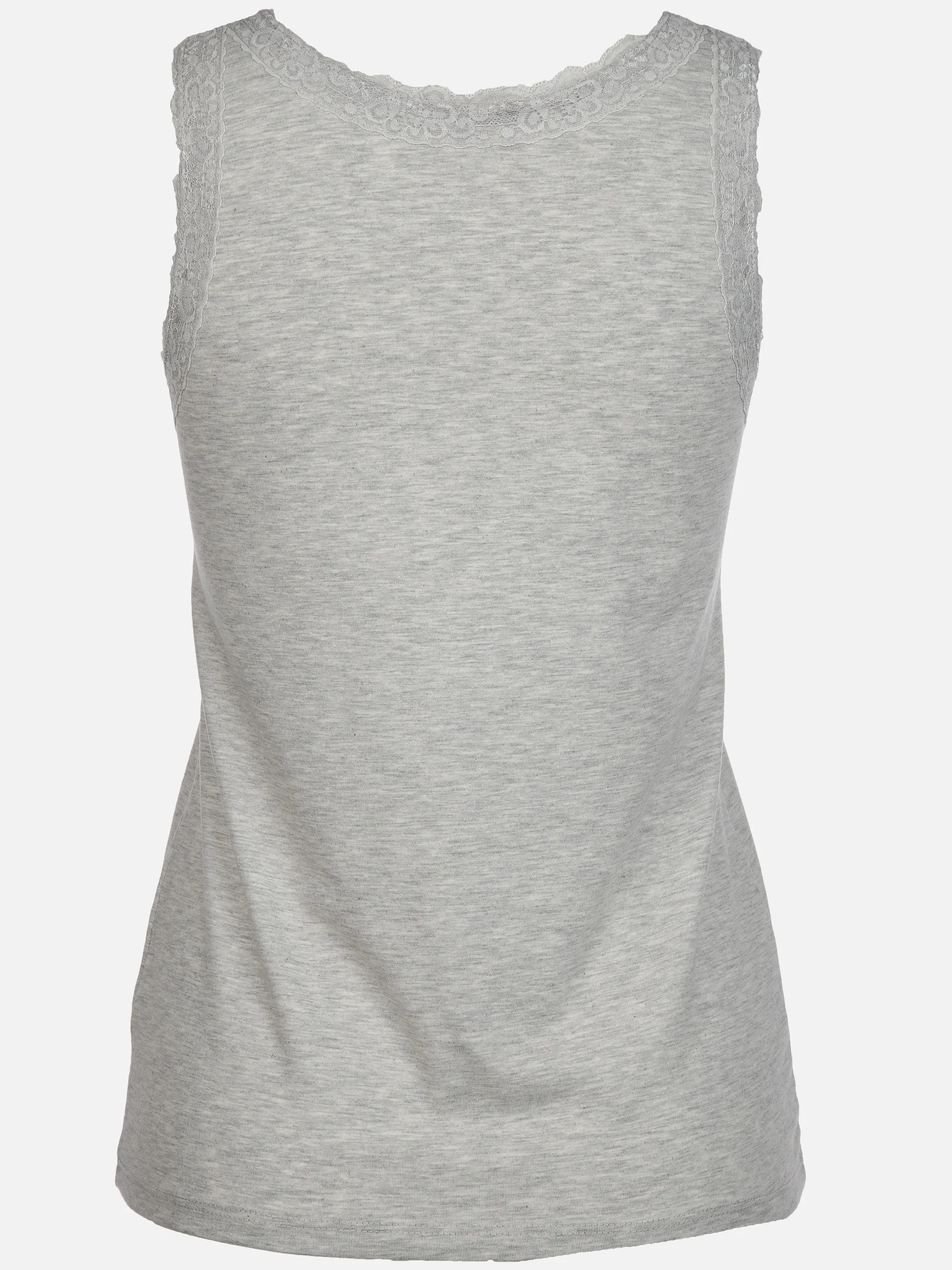 Damen Top mit Spitzenbesatz