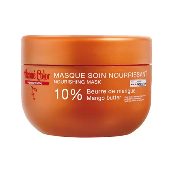 Máscara de Henna Colorante para Cabelos Danificados e Coloridos 200g
