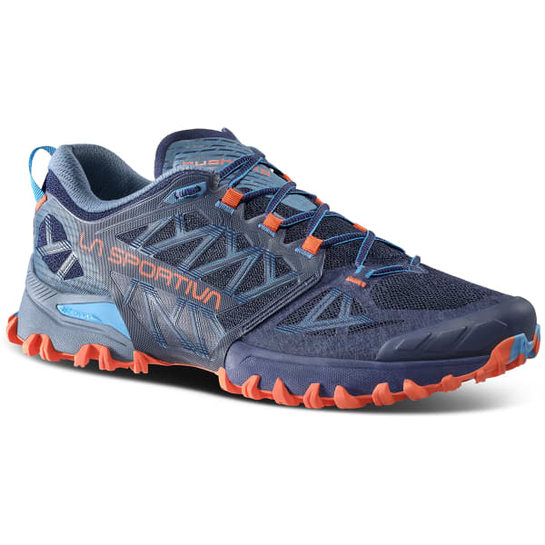 Chaussure trail LA SPORTIVA BUSHIDO III DEEP SEA/CHERRY TOMATO