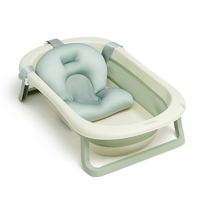 Beemoo CARE Assist Badebalje inkl. Badestøtte, Soft Green