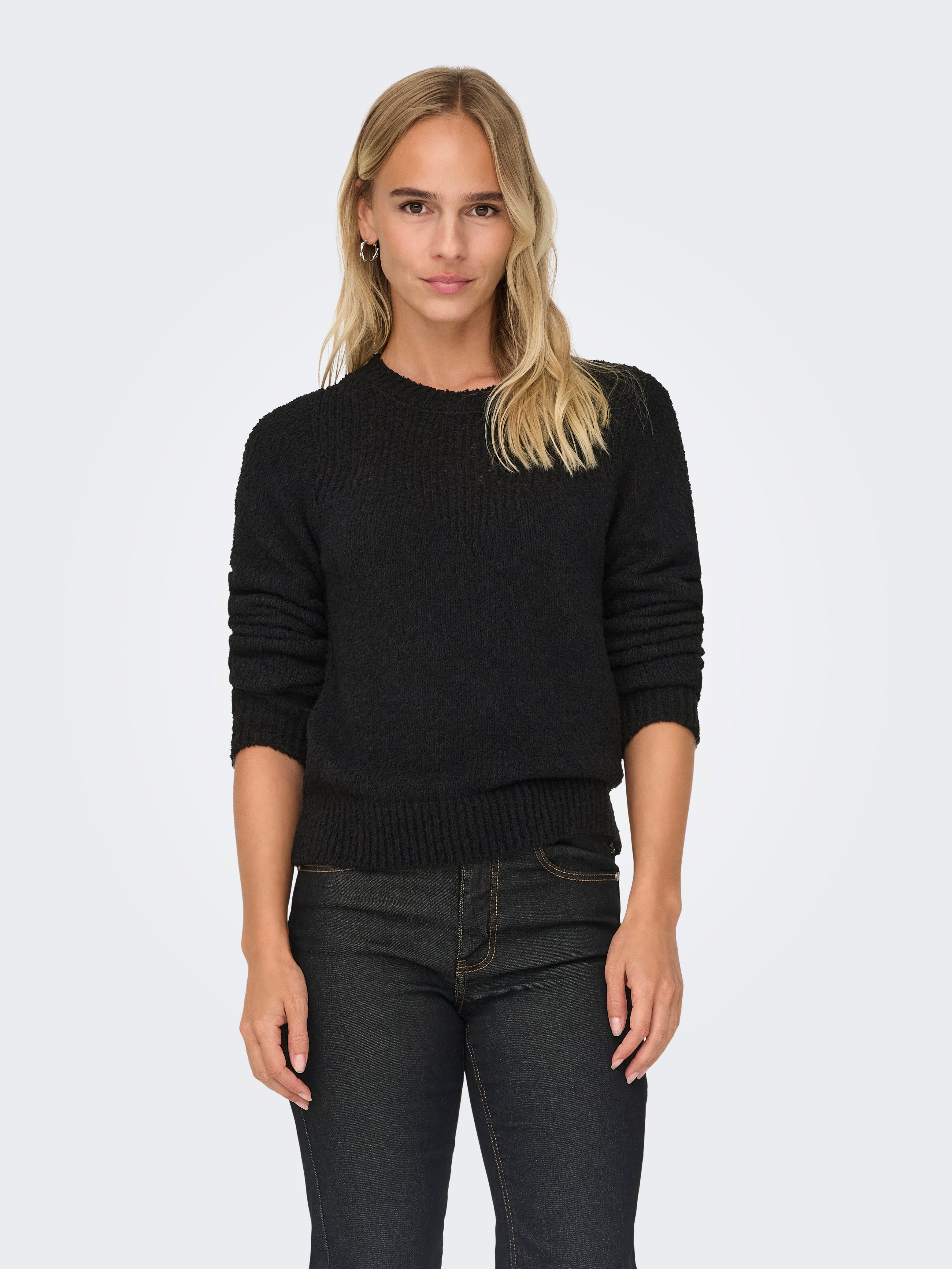 ONLEMIRA Strickpullover Black