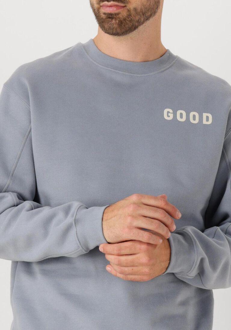 blauwe the goodpeople sweater lteddy