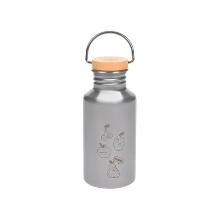Lässig Trinkflasche Kinder - Edelstahl, Yummy