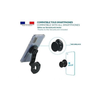Support Smartphone Mobilis SMARTPHONE TELEPHONE MOTO 1/4 de TOUR U.FIX