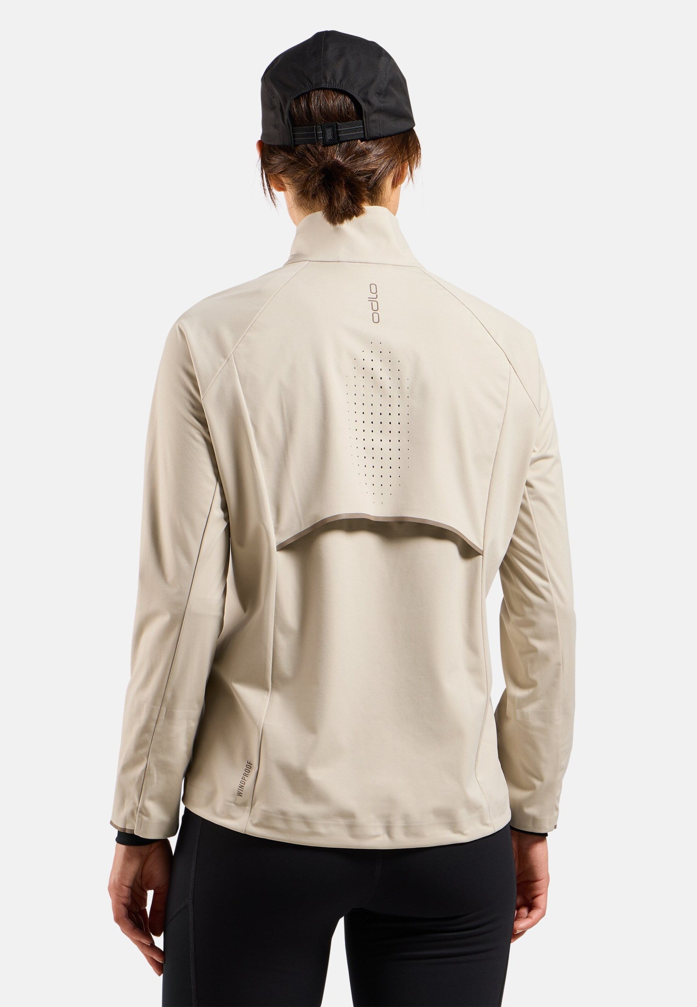 Zeroweight Pro Warm Laufjacke 2.0 in silver cloud