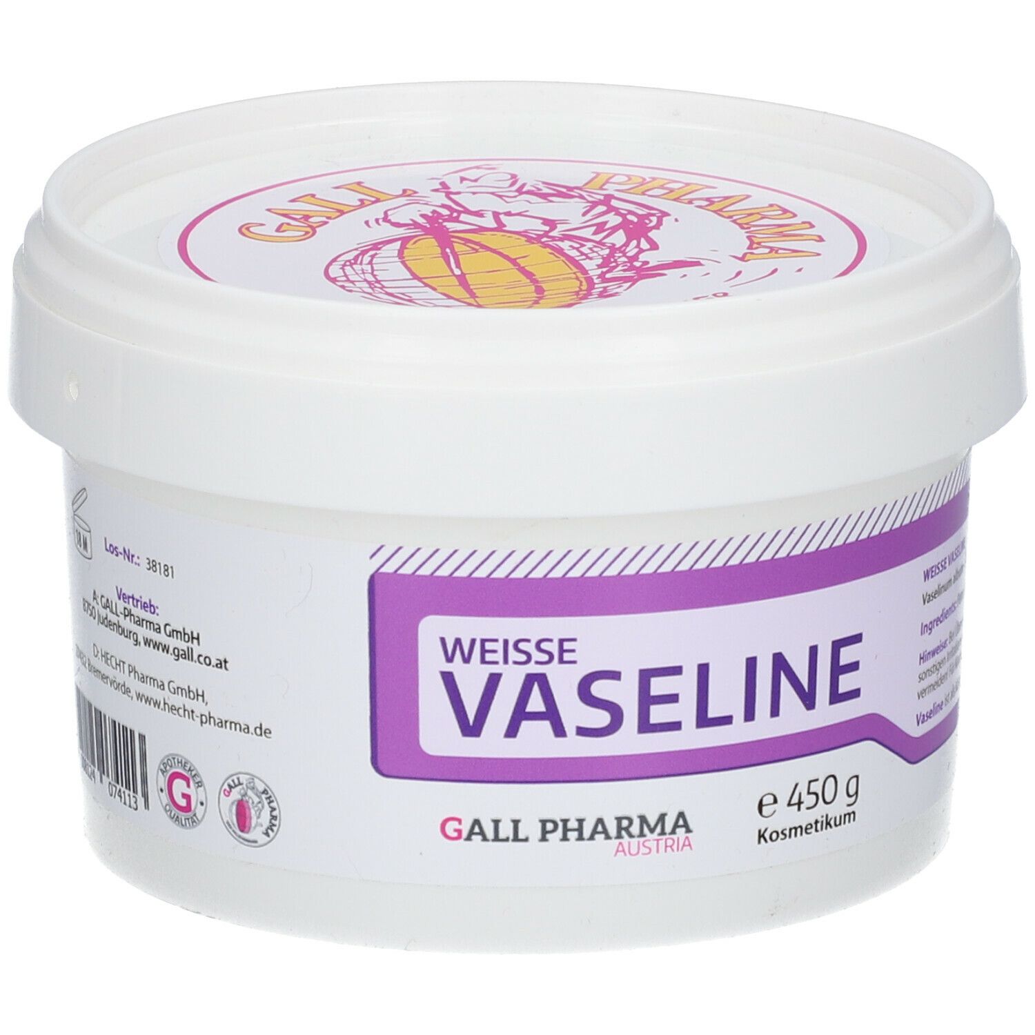 GALL PHARMA Weiße Vaseline