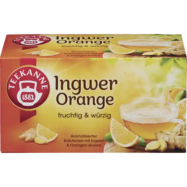Kräutertee Ingwer-Orange