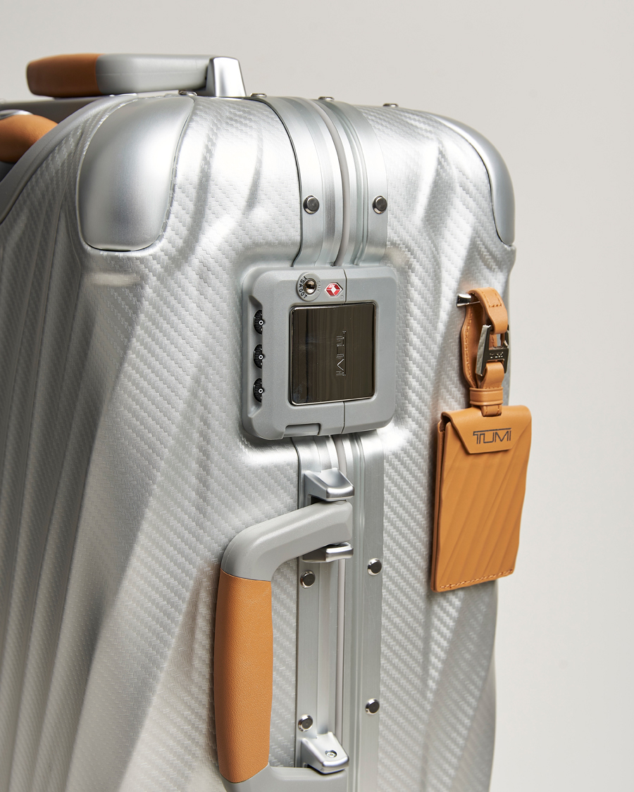 TUMI International Carry-on Aluminum Trolley Texture Silver