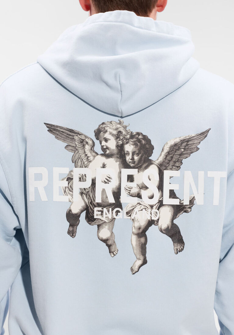 lichtblauwe represent trui legay cherubs hoodie