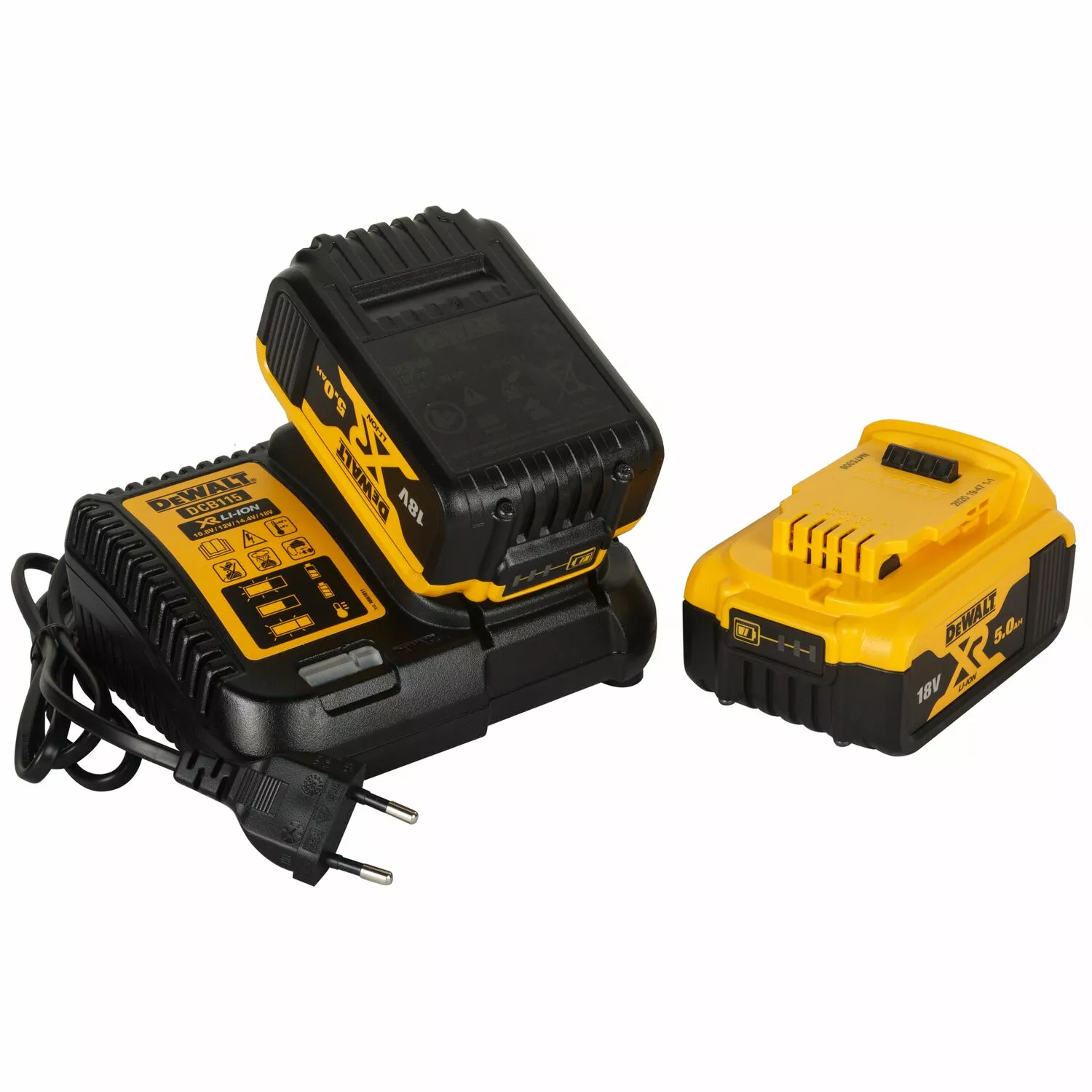 DeWALT DCD996P2 18V Li-Ion accu boor-/schroefmachine set (2x 5.0Ah accu) in TSTAK - koolborstelloos