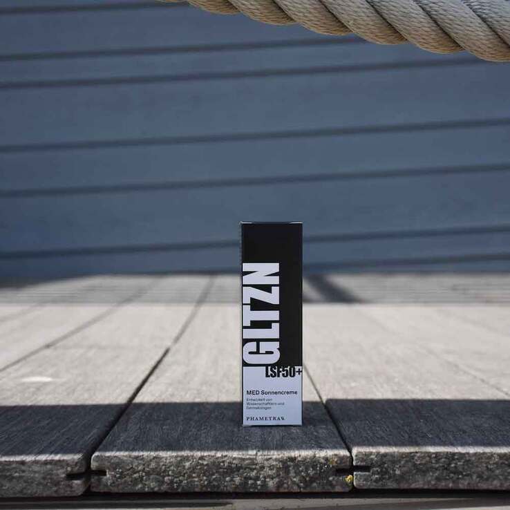 Gltzn Sonnencreme LSF 50 + , 50 ml