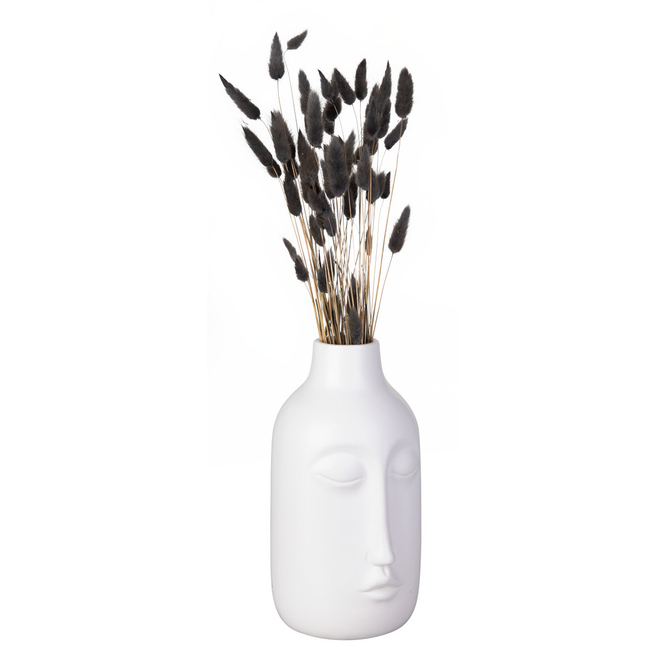 Vase - Gesicht - ca. 13,5 x 15,5 x 25,5 cm - 1 Stück