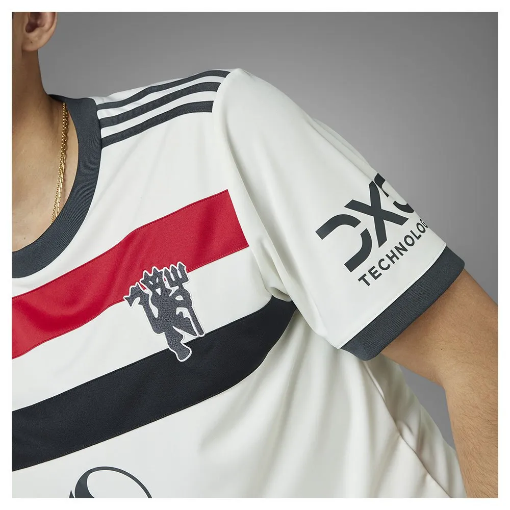 adidas Manchester United 24/25 3 Stripes kurzarm-T-shirt