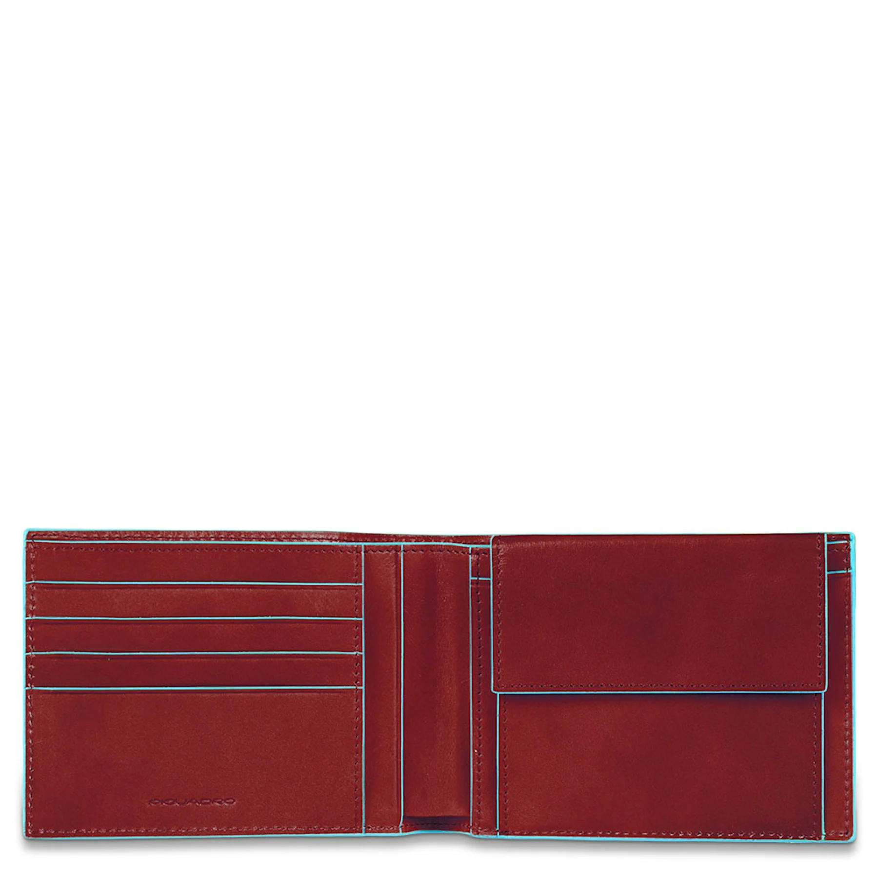 Portefeuille homme avec porte-monnaie | Rouge