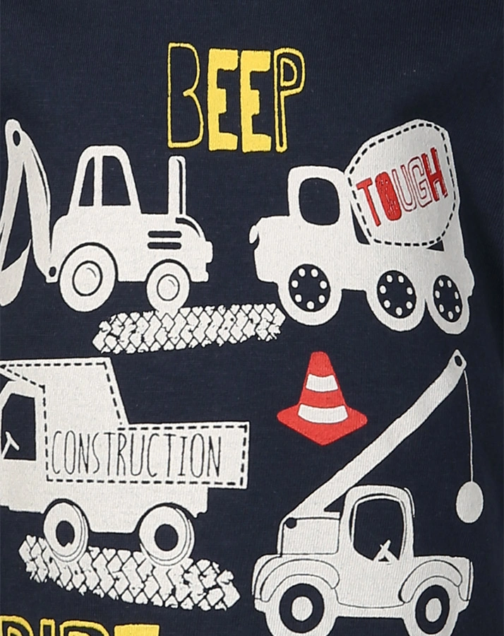 T-Shirt VEHICLES in dunkelblau