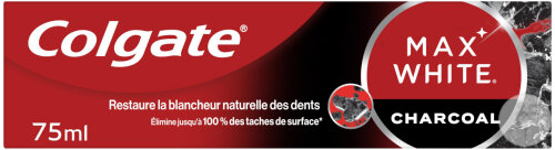 Colgate Dentifrice Max White Charbon Actif 75ml