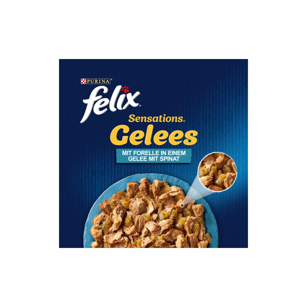 Felix Sensations Gelees Forelle und Spinat 26x85 g