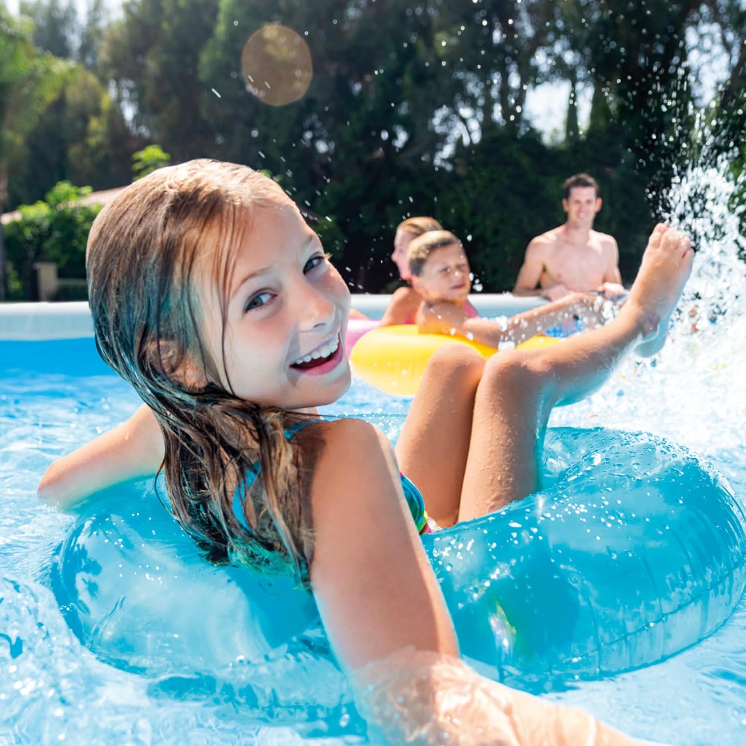 16Ft X 8Ft X 42In Prism Frame Rectangular Pool Set