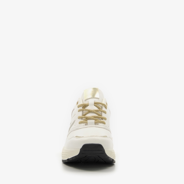 Blue Box dames dad sneakers met gouden details