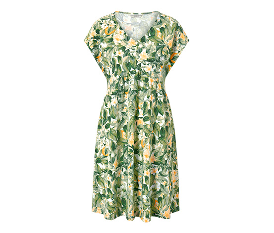 Bedrucktes Jerseykleid