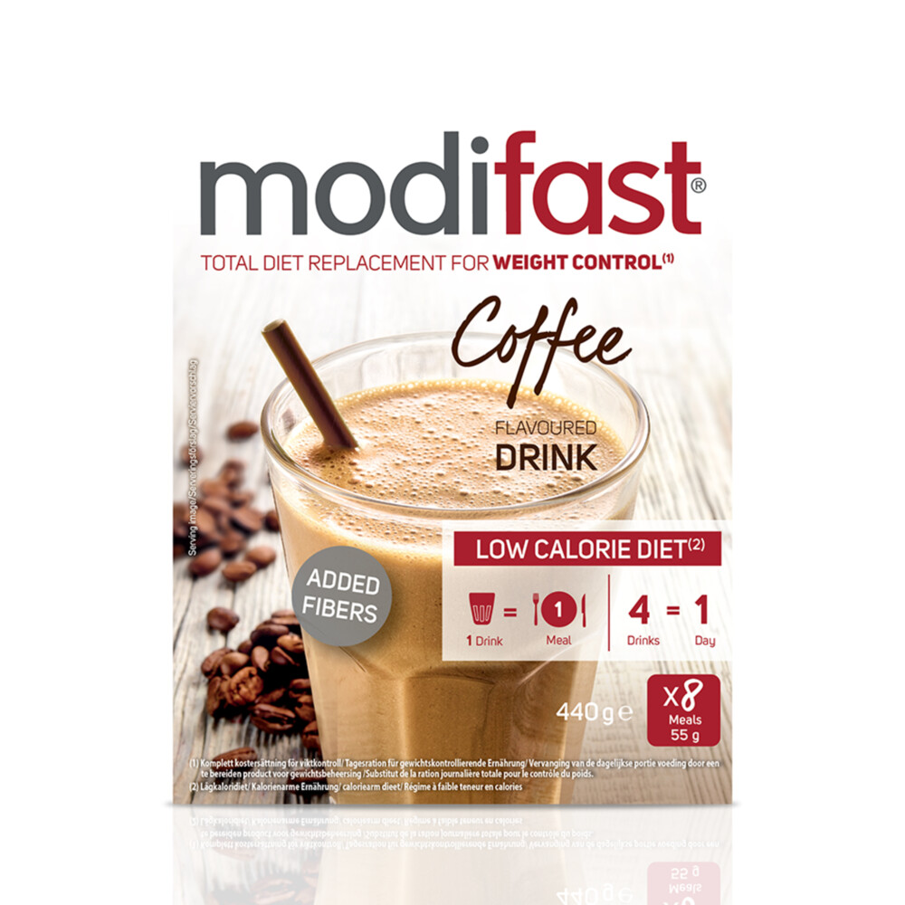 Modifast Intensive Milkshake Koffie8 x 55 gr