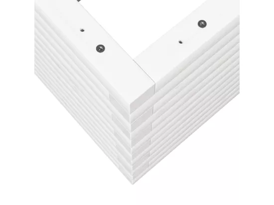 Jardinière bac lit surélevé bois blanche 90 x 40 x 46 cm 02_0037981