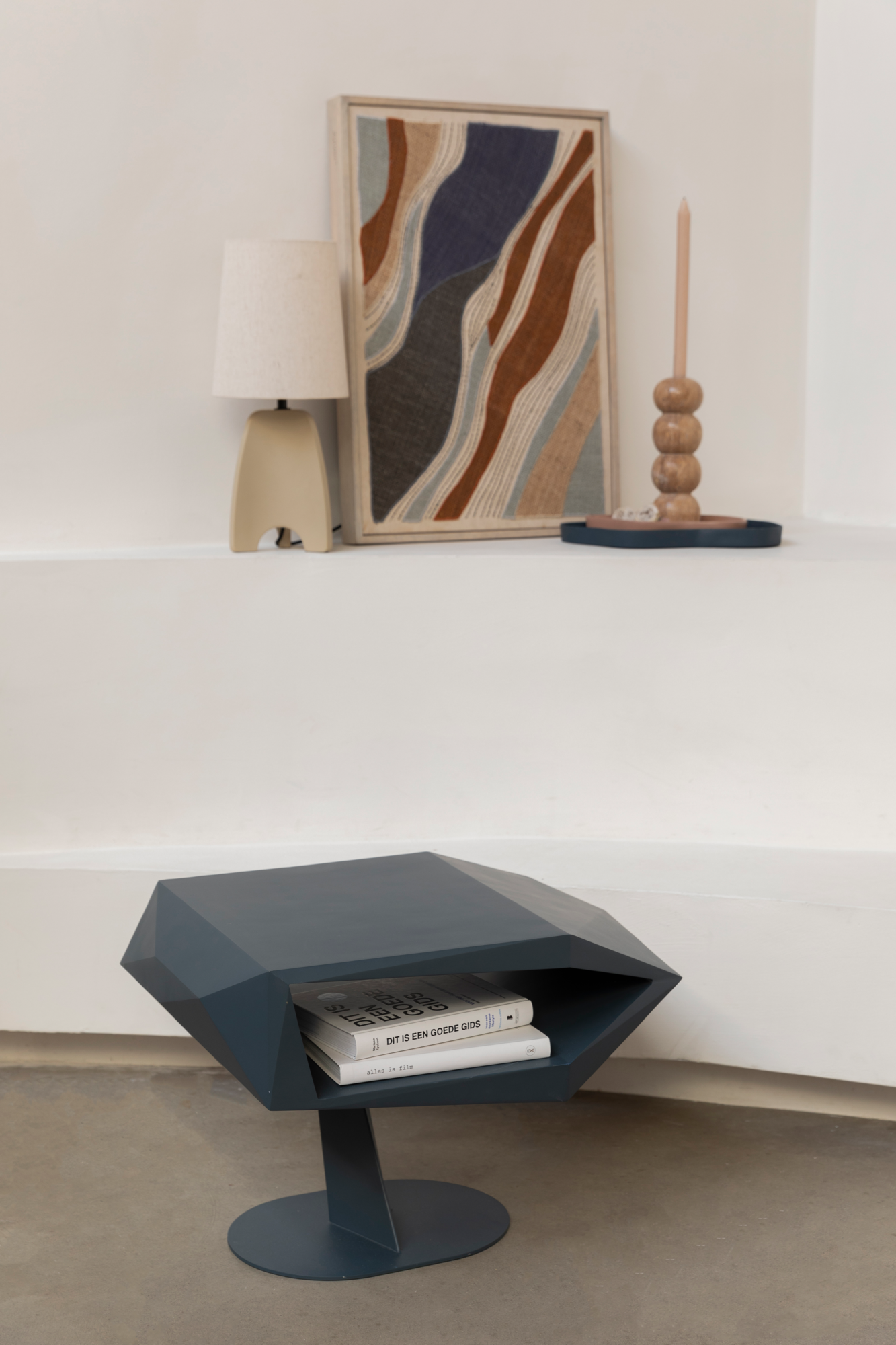 Bijzettafel North Space zwart