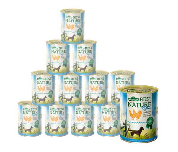 Dehner Best Nature Nassfutter für Hunde Light