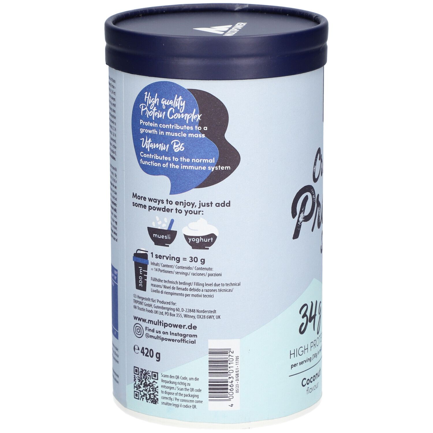 Multipower Creamy Protein Cocos